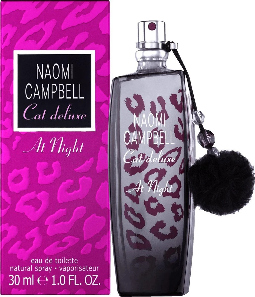 Naomi Campbell - Cat Deluxe At Night - Eau De Toilette Spray 30ml - Damesparfum 2 Naomi Campbell - Cat Deluxe At Night - Eau De Toilette Spray 30ml - Damesparfum - Afbeelding 2