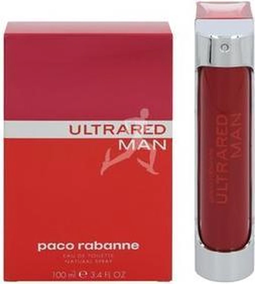 Paco Rabanne Ultrared Man 100 Ml - Eau De Toilette - Herenparfum 12 Paco Rabanne Ultrared Man 100 Ml - Eau De Toilette - Herenparfum - Afbeelding 12