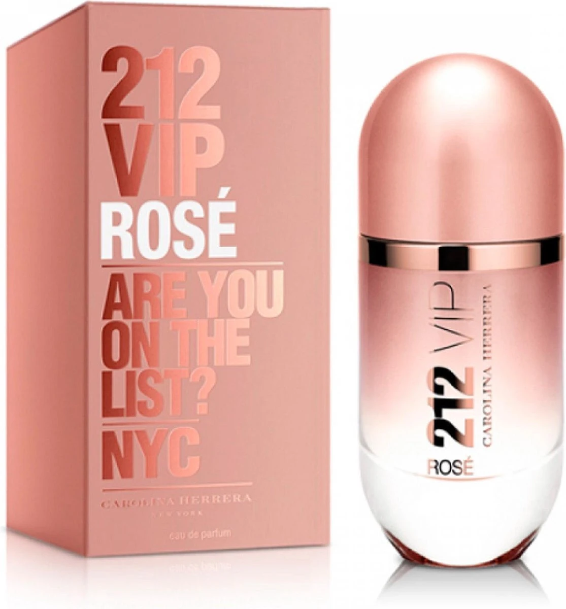 Carolina Herrera 212 Vip Rose - 80ml - Eau De Parfum 1 Carolina Herrera 212 Vip Rose - 80ml - Eau De Parfum