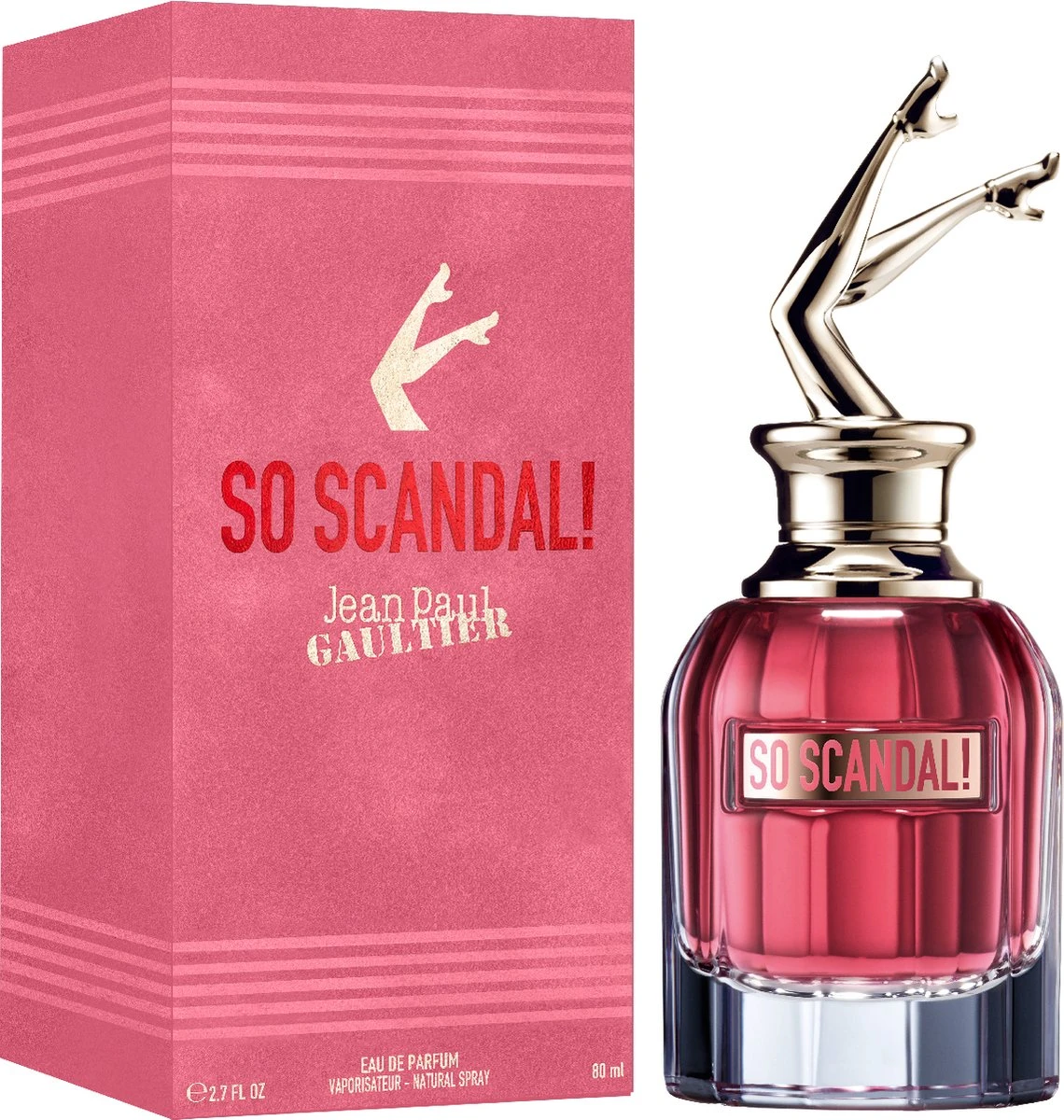 Jean Paul Gaultier - Eau De Parfum - So Scandal - 80 Ml 2 Jean Paul Gaultier - Eau De Parfum - So Scandal - 80 Ml - Afbeelding 2