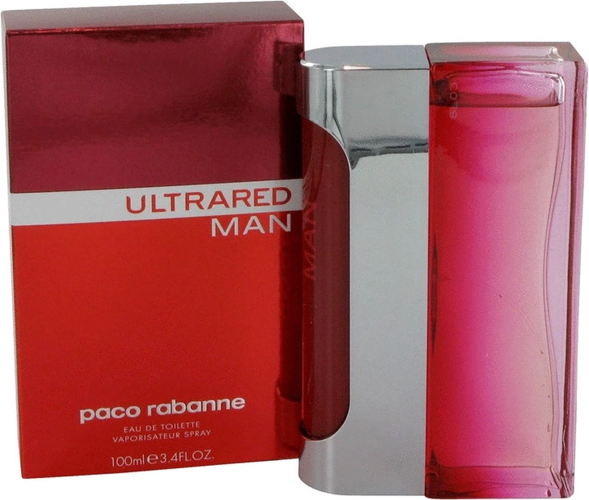 Paco Rabanne Ultrared Man 100 Ml - Eau De Toilette - Herenparfum 3 Paco Rabanne Ultrared Man 100 Ml - Eau De Toilette - Herenparfum - Afbeelding 3