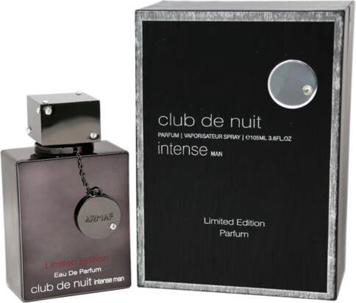 Armaf Club De Nuit Intense Man Limited Edition - 105 Ml - Parfum Spray - Herenparfum - Zelfde Geur, Speciale Verpakking 3 Armaf Club De Nuit Intense Man Limited Edition - 105 Ml - Parfum Spray - Herenparfum - Zelfde Geur, Speciale Verpakking - Afbeelding 3