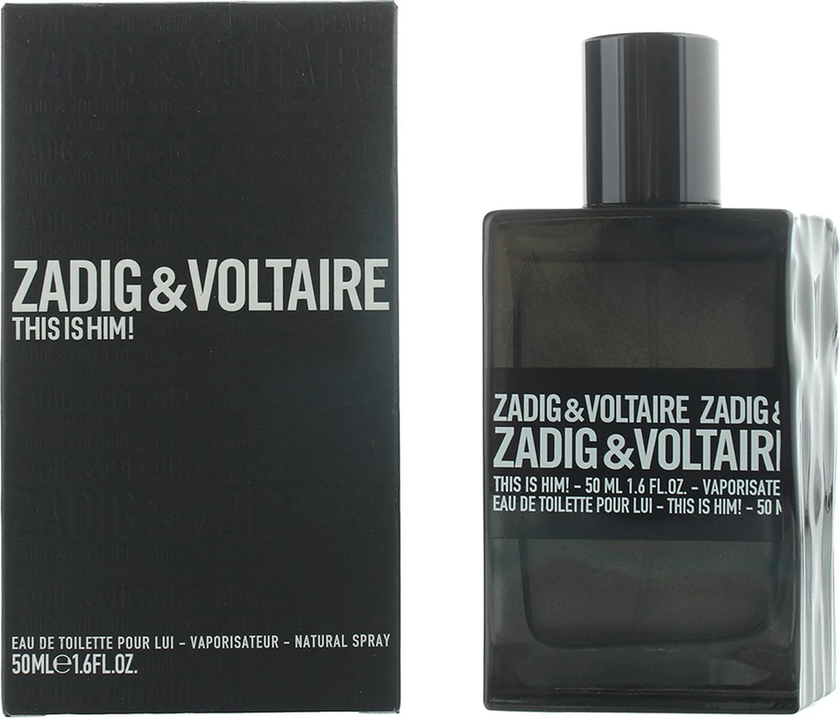 Zadig & Voltaire This Is Him! 50 Ml - Eau De Toilette - Herenparfum 1 Zadig & Voltaire This Is Him! 50 Ml - Eau De Toilette - Herenparfum