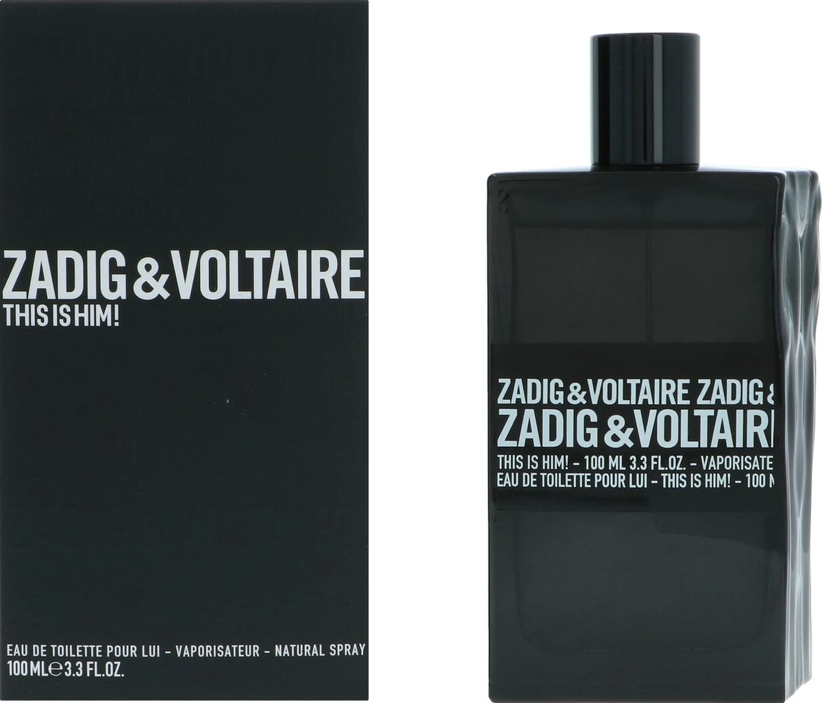 Zadig & Voltaire This Is Him! 100 Ml - Eau De Toilette - Herenparfum 3 Zadig & Voltaire This Is Him! 100 Ml - Eau De Toilette - Herenparfum - Afbeelding 3
