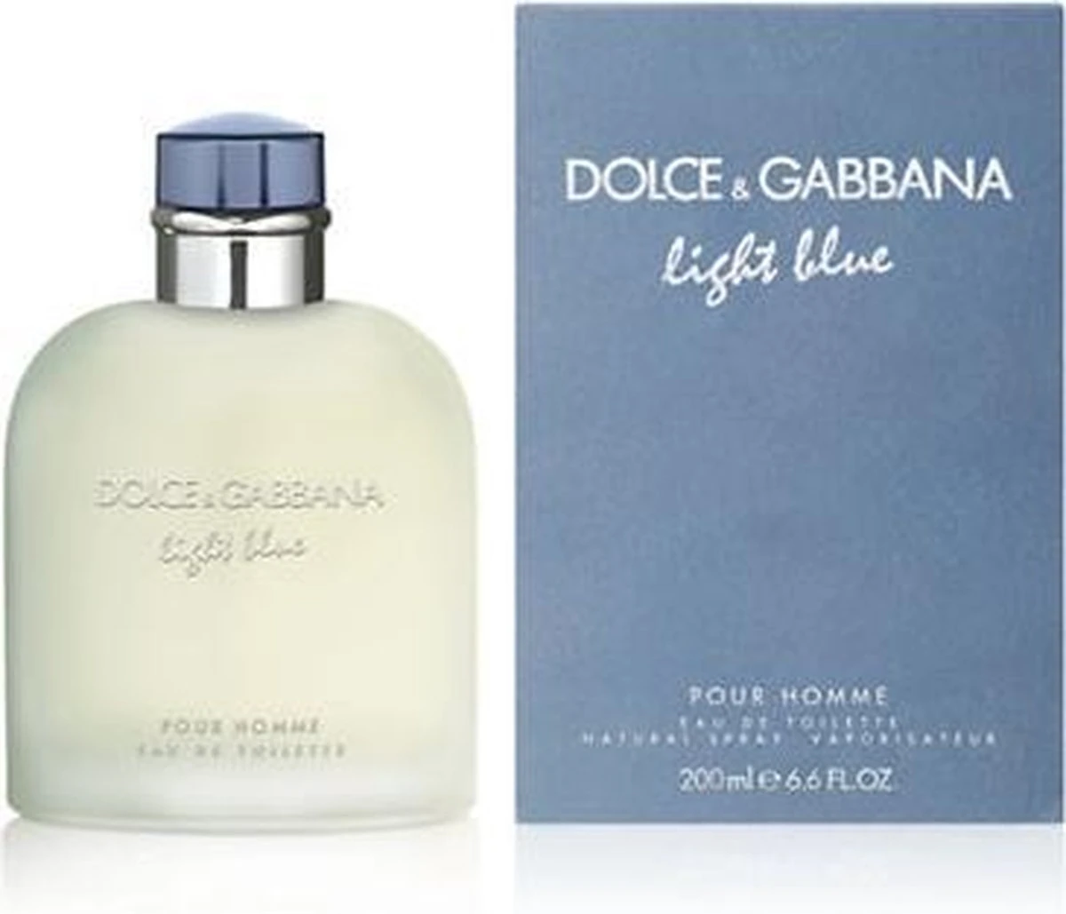 Dolce & Gabbana Light Blue Pour Homme 200 Ml - Eau De Toilette - Herenparfum 15 Dolce & Gabbana Light Blue Pour Homme 200 Ml - Eau De Toilette - Herenparfum - Afbeelding 15