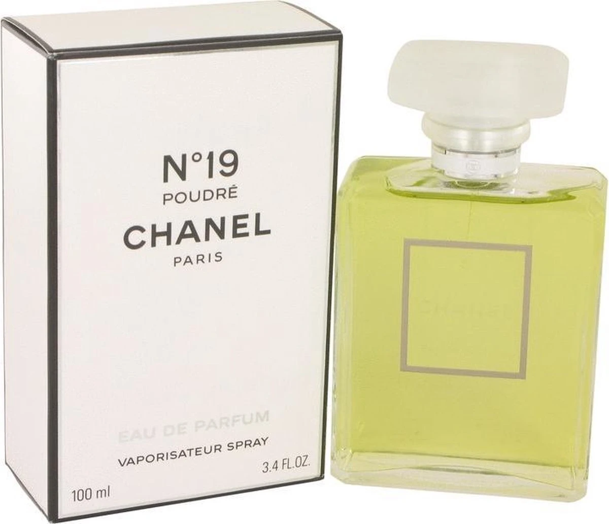 Chanel N°19 Poudré 100 Ml - Eau De Parfum - Damesparfum 7 Chanel N°19 Poudré 100 Ml - Eau De Parfum - Damesparfum - Afbeelding 7