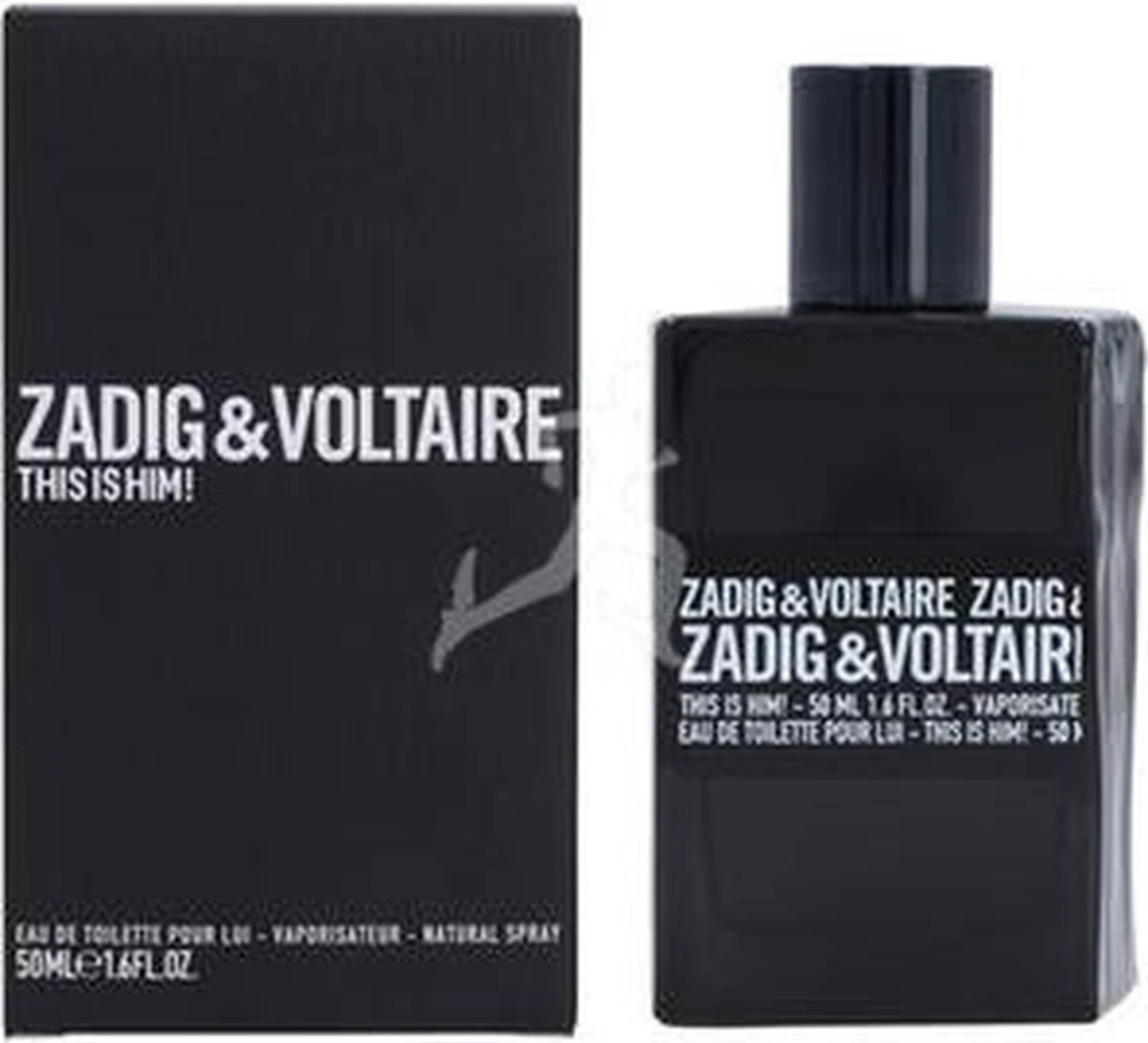 Zadig & Voltaire This Is Him! 50 Ml - Eau De Toilette - Herenparfum 12 Zadig & Voltaire This Is Him! 50 Ml - Eau De Toilette - Herenparfum - Afbeelding 12
