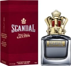 Jean Paul Gaultier Scandal Pour Homme - 100 Ml - Eau De Toilette Spray - Herenparfum -Parfum Speciaal Winkel 1200x1112 1