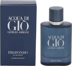 Armani Acqua Di Gio Profondo - Eau De Parfum - 40Ml - Heren -Parfum Speciaal Winkel 1200x1113