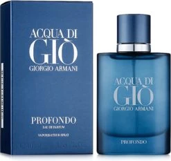 Armani Acqua Di Gio Profondo - Eau De Parfum - 40Ml - Heren -Parfum Speciaal Winkel 1200x1131 1