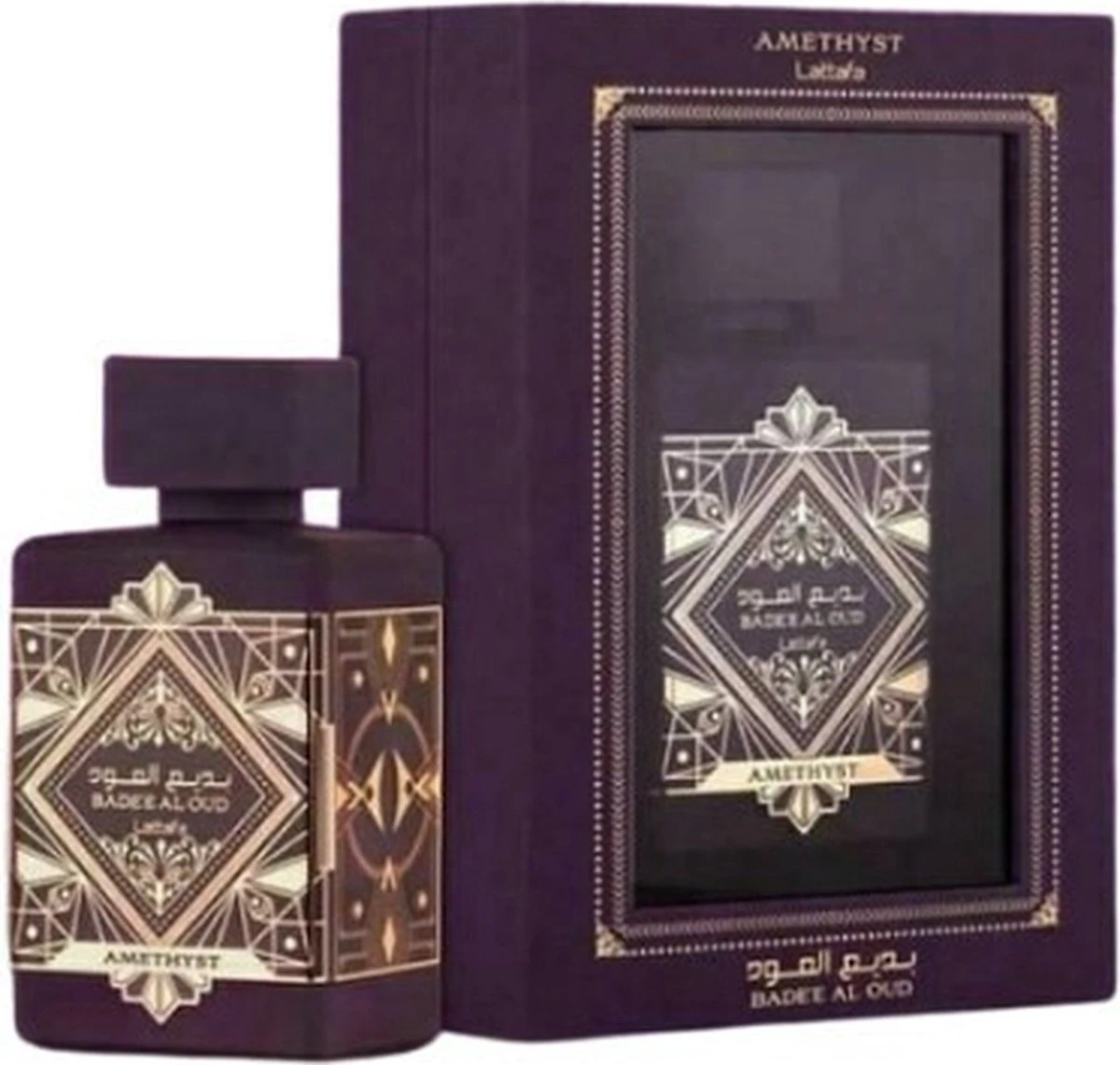 Lattafa - Badee Al Oud Amethyst Eau De Parfum 100 ML 1 Lattafa - Badee Al Oud Amethyst Eau De Parfum 100 ML