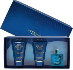 Versace - Eros Gift Of Mini 5 Ml, And Eros 25 Ml (After Shave Balm) Eros 25 Ml - Eau De Toilette - 5ML -Parfum Speciaal Winkel 1200x1141 9