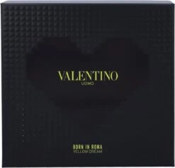 Valentino Uomo Born In Roma Yellow Dream Giftset - 50 Ml Eau De Toilette Spray + 15 Ml Eau De Toilette Tasspray - Cadeauset Voor Heren -Parfum Speciaal Winkel 1200x1152 2