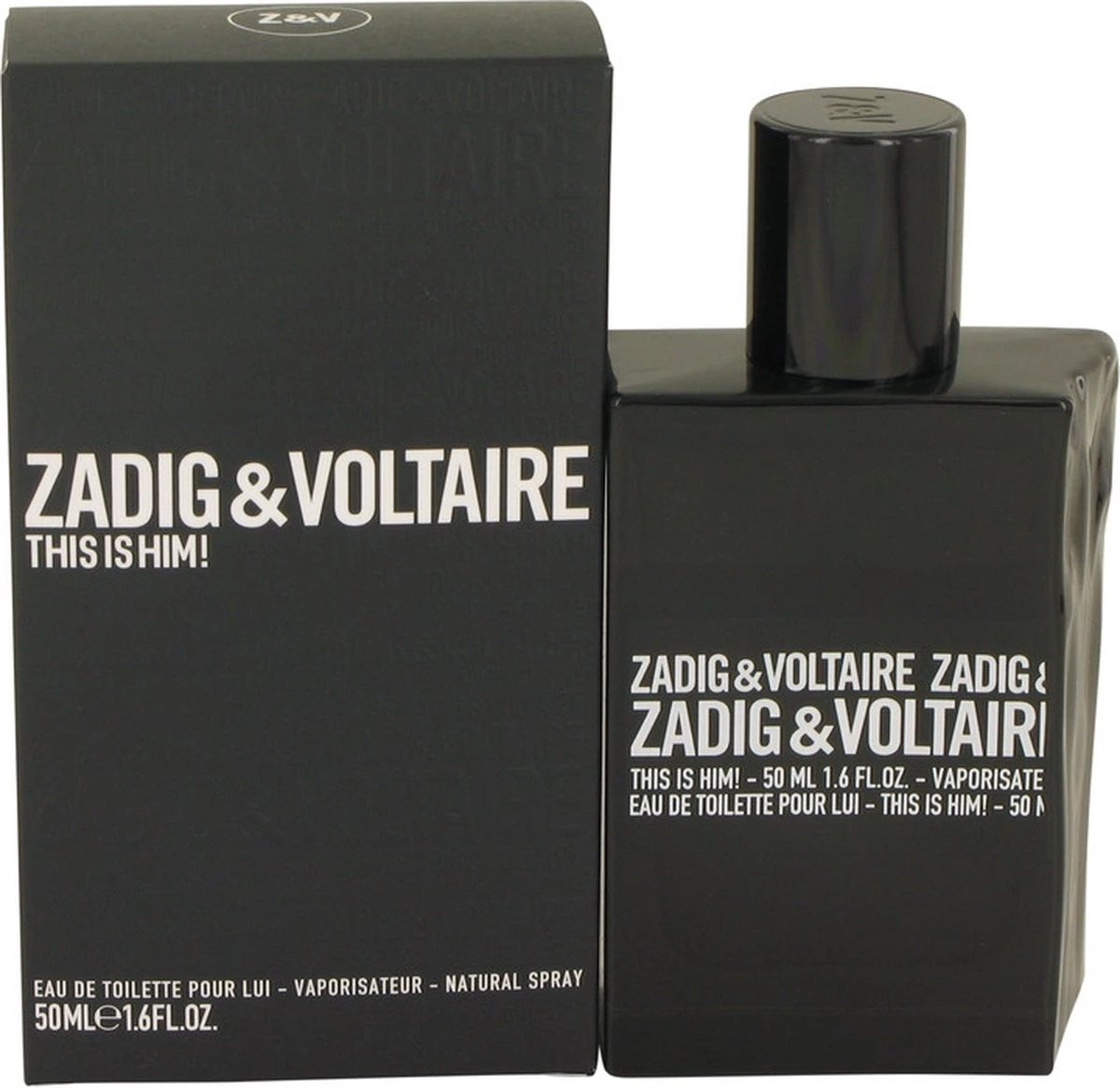 Zadig & Voltaire This Is Him! 50 Ml - Eau De Toilette - Herenparfum 2 Zadig & Voltaire This Is Him! 50 Ml - Eau De Toilette - Herenparfum - Afbeelding 2