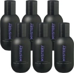 6x Amando Mystery Aftershave 100 Ml