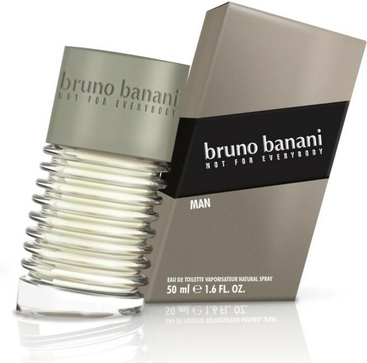 Bruno Banani Man Eau De Toilette - 50 Ml - Herenparfum 2 Bruno Banani Man Eau De Toilette - 50 Ml - Herenparfum - Afbeelding 2