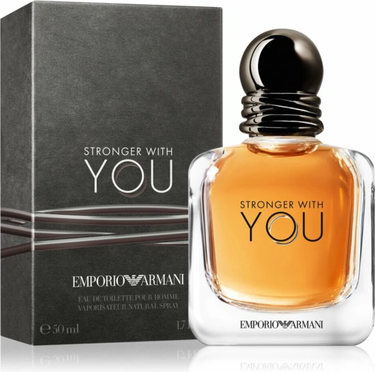 Emporio Armani Stronger With You 50 Ml - Eau De Toilette - Herenparfum 1 Emporio Armani Stronger With You 50 Ml - Eau De Toilette - Herenparfum