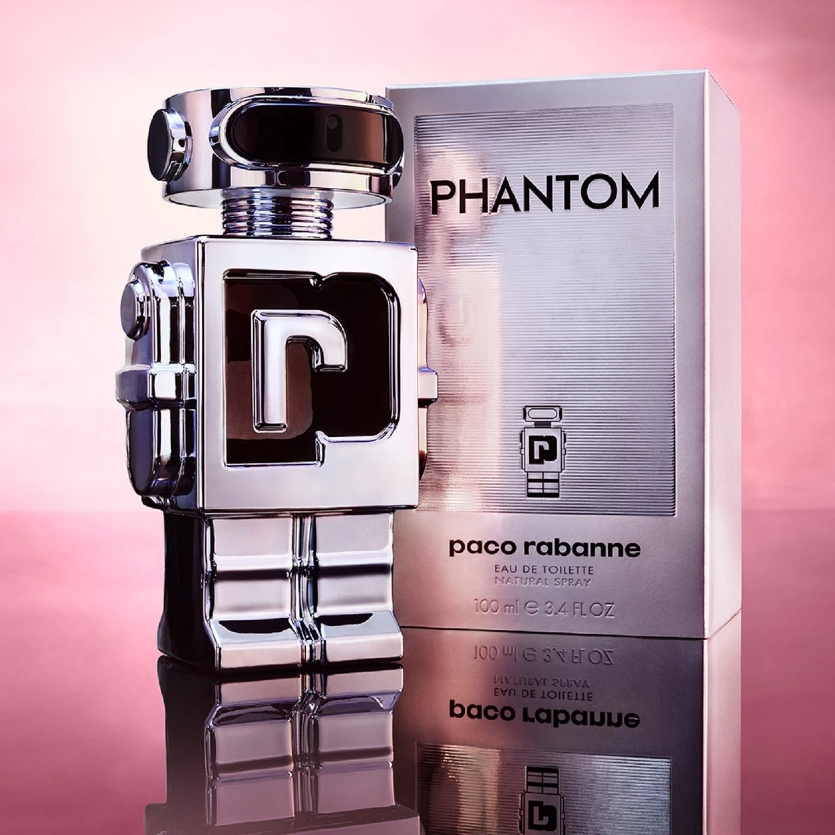 Paco Rabanne Phantom 100 Ml - Eau De Toilette - Herenparfum 2 Paco Rabanne Phantom 100 Ml - Eau De Toilette - Herenparfum - Afbeelding 2