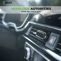 ISetchi Frisse Autoparfum - Autogeur - Met 4 Verschillende Geuren – Compact Formaat & Navulbaar - Metaal Ontwerp - Parfum Voor Luchtrooster Ventilatierooster -Auto Luchtje - Car Perfume -Parfum Speciaal Winkel 1200x1200 560