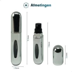 MaxedMore Navulbare Parfumverstuiver 5ml Zilver - 65 Keer Spraybare Parfum Verstuiver - Hervulbaar Tasverstuiver Voor Parfum - Meeneem Mini Geur Flesje Voor Op Reis - Lipstick Formaat Navulbaar Parfumflesje 14 MaxedMore Navulbare Parfumverstuiver 5ml Zilver - 65 Keer Spraybare Parfum Verstuiver - Hervulbaar Tasverstuiver Voor Parfum - Meeneem Mini Geur Flesje Voor Op Reis - Lipstick Formaat Navulbaar Parfumflesje -Parfum Speciaal Winkel 1200x1200 589