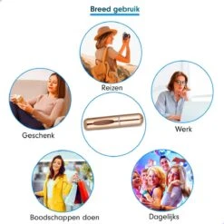 Merkloos Parfum Spray - Navulbare Parfum Verstuiver - Navulling Voor Parfum - Parfumverstuiver - Goudkleurig -Parfum Speciaal Winkel 1200x1200 605