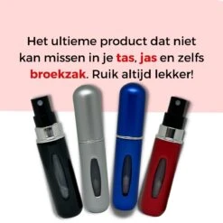 Cetins - Parfum Verstuiver Navulbaar - Mini Parfum Flesje - Reisflesje – Matt Rood -Parfum Speciaal Winkel 1200x1200 611