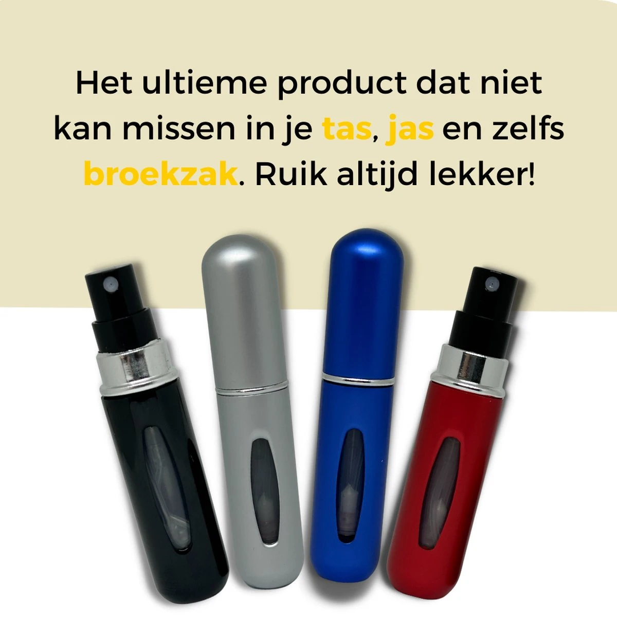 Cetins - Parfum Verstuiver Navulbaar - Mini Parfum Flesje - Reisflesje – Goud 3 Cetins - Parfum Verstuiver Navulbaar - Mini Parfum Flesje - Reisflesje – Goud - Afbeelding 3