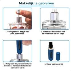 MaxedMore Navulbare Parfumverstuiver 5ml Blauw - 65 Keer Spraybare Parfum Verstuiver - Hervulbaar Tasverstuiver Voor Parfum - Meeneem Mini Geur Flesje Voor Op Reis - Lipstick Formaat Navulbaar Parfumflesje 14 MaxedMore Navulbare Parfumverstuiver 5ml Blauw - 65 Keer Spraybare Parfum Verstuiver - Hervulbaar Tasverstuiver Voor Parfum - Meeneem Mini Geur Flesje Voor Op Reis - Lipstick Formaat Navulbaar Parfumflesje -Parfum Speciaal Winkel 1200x1200 655