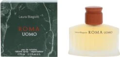 Laura Biagiotti Roma Uomo - 75 Ml - Eau De Toilette Spray - Herenparfum -Parfum Speciaal Winkel 1200x573