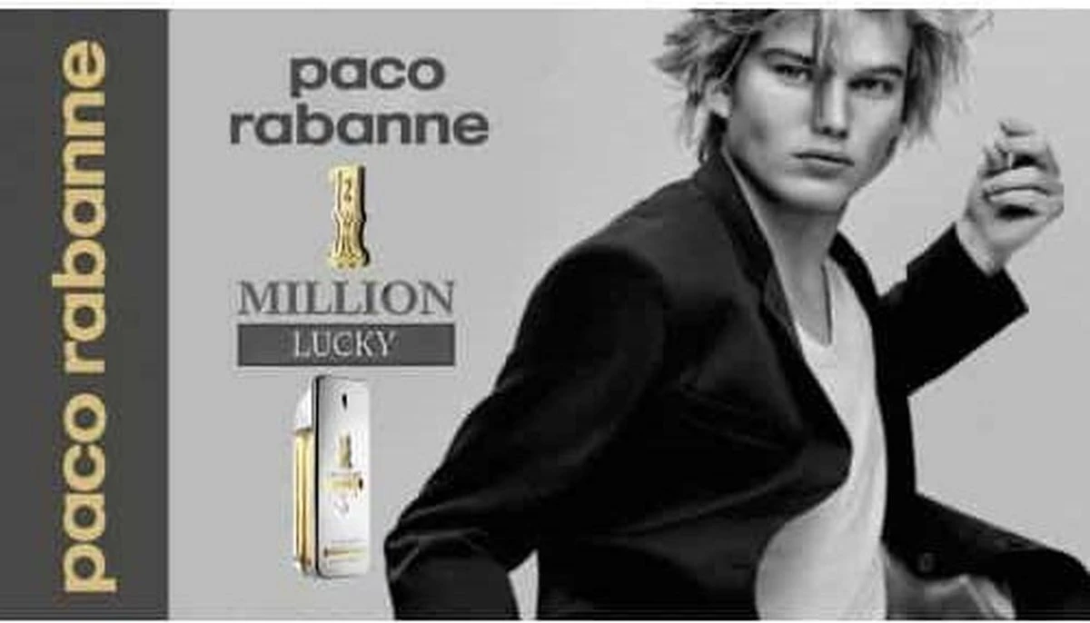 Paco Rabanne 1 Million Lucky 50 Ml - Eau De Toilette - Herenparfum 13 Paco Rabanne 1 Million Lucky 50 Ml - Eau De Toilette - Herenparfum - Afbeelding 13