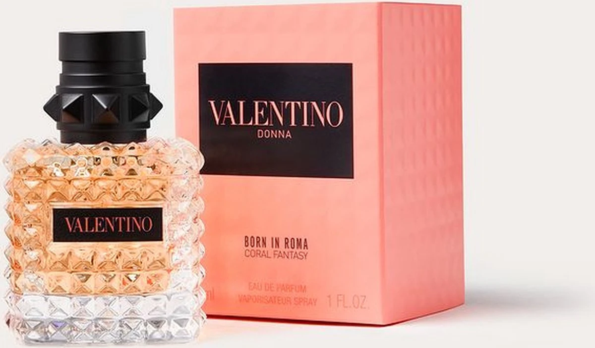 Valentino Donna Born In Roma Coral Fantasy - 30 Ml - Eau De Parfum Spray - Damesparfum 6 Valentino Donna Born In Roma Coral Fantasy - 30 Ml - Eau De Parfum Spray - Damesparfum - Afbeelding 6