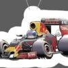 Merkloos Autoparfum Red Bull Racing - Luchtverfrisser Auto - Autogeur - Auto Accessoires - Max Verstappen