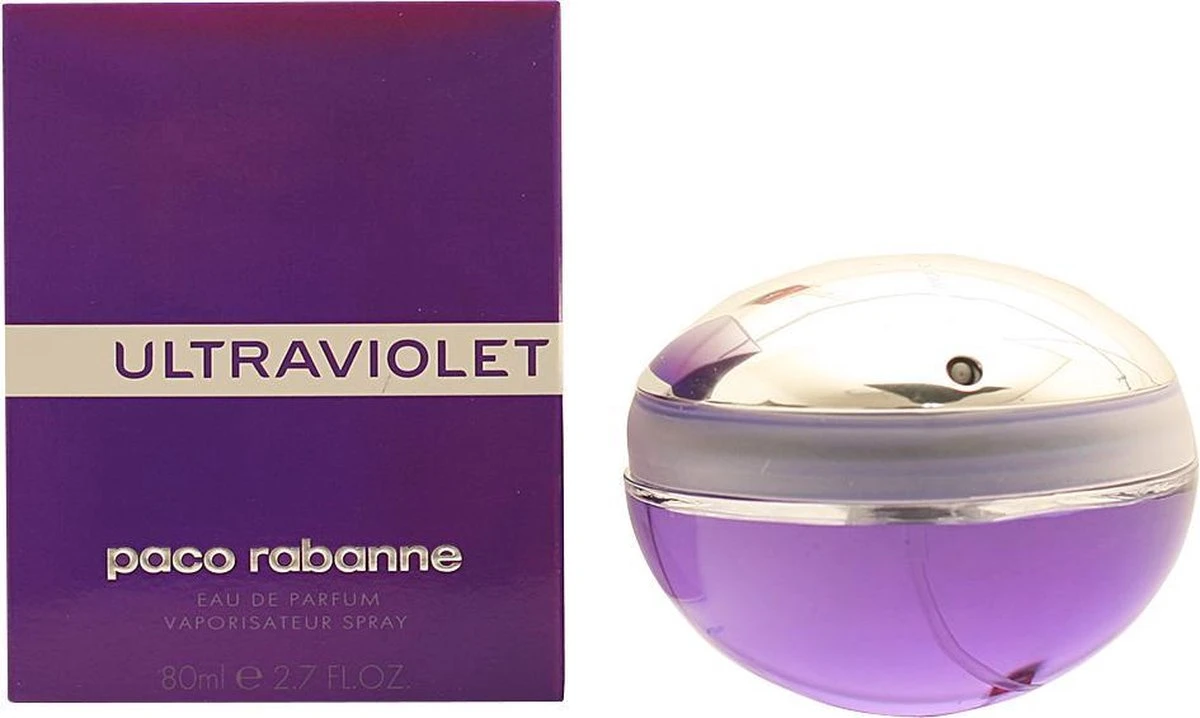 Paco Rabanne Ultraviolet 80 Ml - Eau De Parfum - Damesparfum 15 Paco Rabanne Ultraviolet 80 Ml - Eau De Parfum - Damesparfum - Afbeelding 15