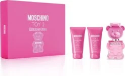 Moschino Toy 2 Bubble Gum Giftset - 50 Ml Eau De Toilette Spray + 50 Ml Showergel + 50 Ml Bodylotion - Cadeauset Voor Dames