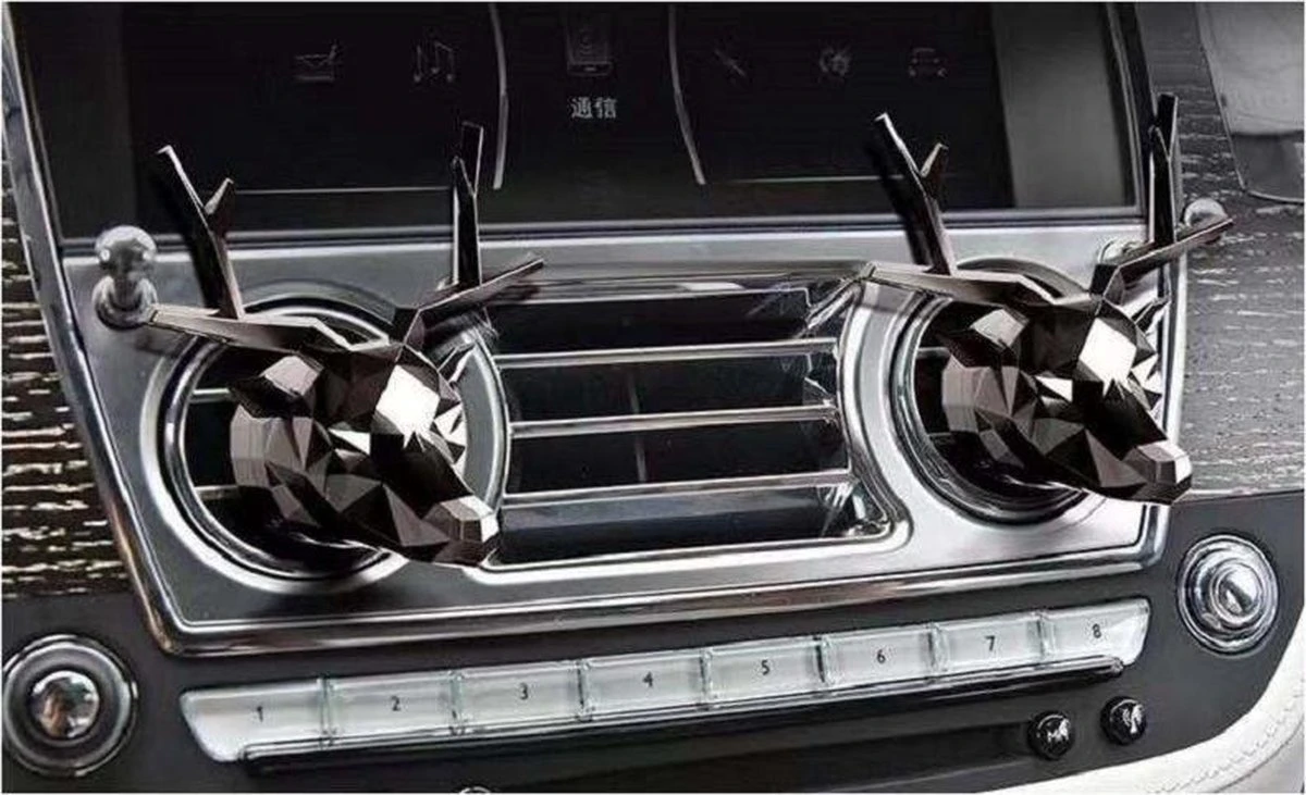 Somstyle Luxe Autoparfum - Zoete Geur Auto - Luchtverfrisser – Rendier – Zwart 4 Somstyle Luxe Autoparfum - Zoete Geur Auto - Luchtverfrisser – Rendier – Zwart - Afbeelding 4