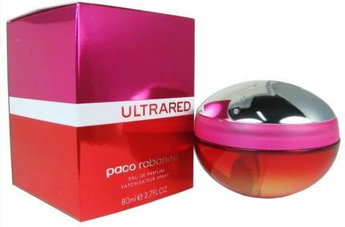 Paco Rabanne Ultrared - 80 Ml - Eau De Parfum Spray - Damesparfum 11 Paco Rabanne Ultrared - 80 Ml - Eau De Parfum Spray - Damesparfum - Afbeelding 11