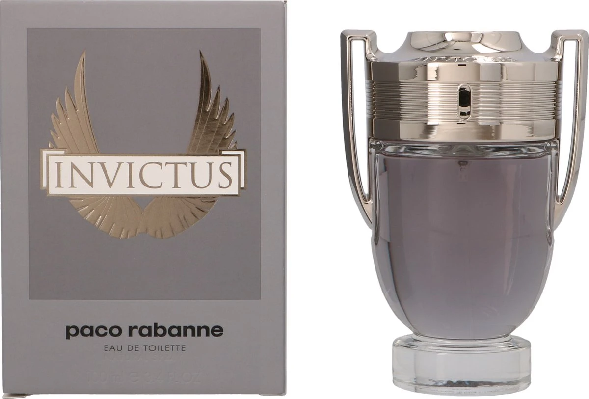 Paco Rabanne Invictus 100 Ml - Eau De Toilette - Herenparfum 6 Paco Rabanne Invictus 100 Ml - Eau De Toilette - Herenparfum - Afbeelding 6