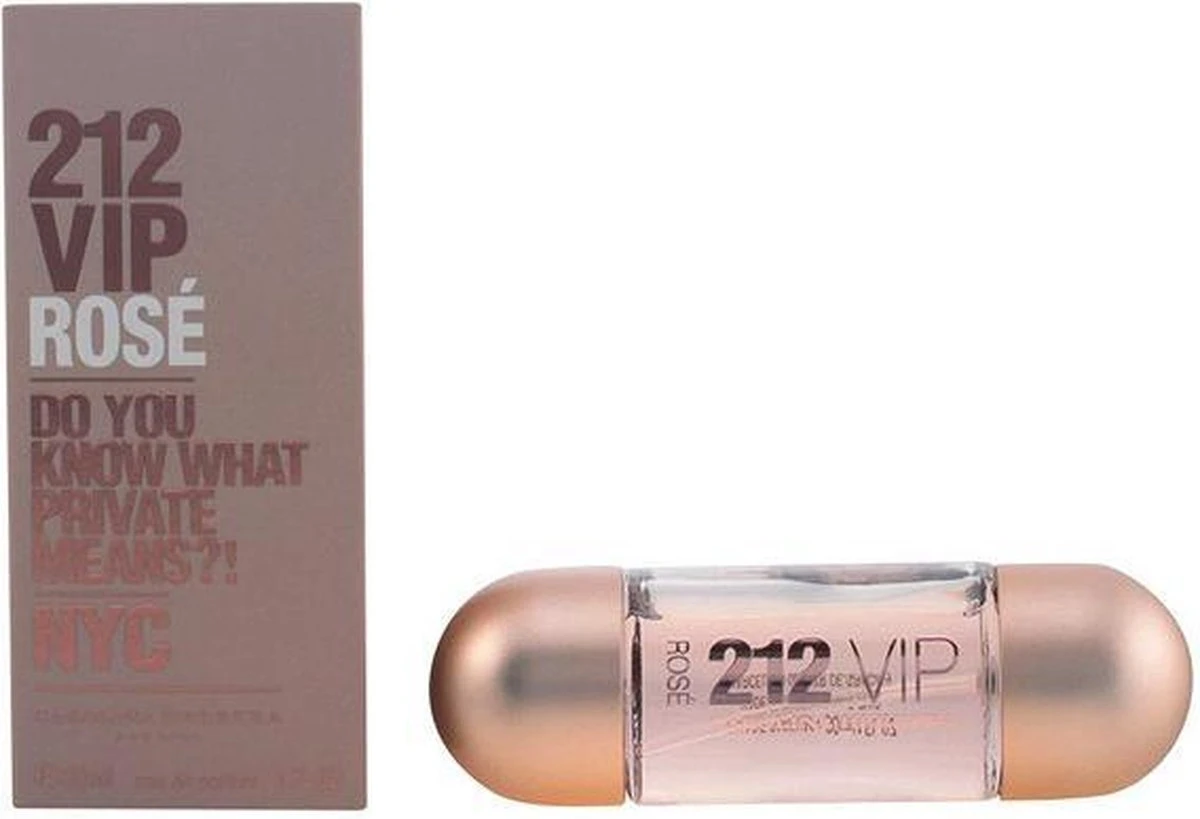 Carolina Herrera 212 Vip Rose - 80ml - Eau De Parfum 20 Carolina Herrera 212 Vip Rose - 80ml - Eau De Parfum - Afbeelding 20