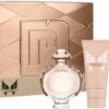 Paco Rabanne Olympéa Eau De Parfum Spray 80ml Set 3 Pieces + Body Lotion 100ml - EDp Mini 6 Ml