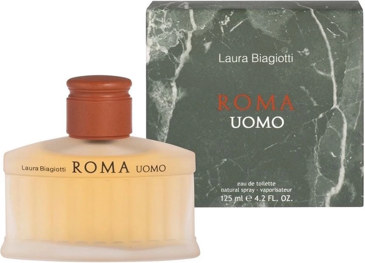 Laura Biagiotti Roma Uomo 125 Ml - Eau De Toilette - Herenparfum 1 Laura Biagiotti Roma Uomo 125 Ml - Eau De Toilette - Herenparfum