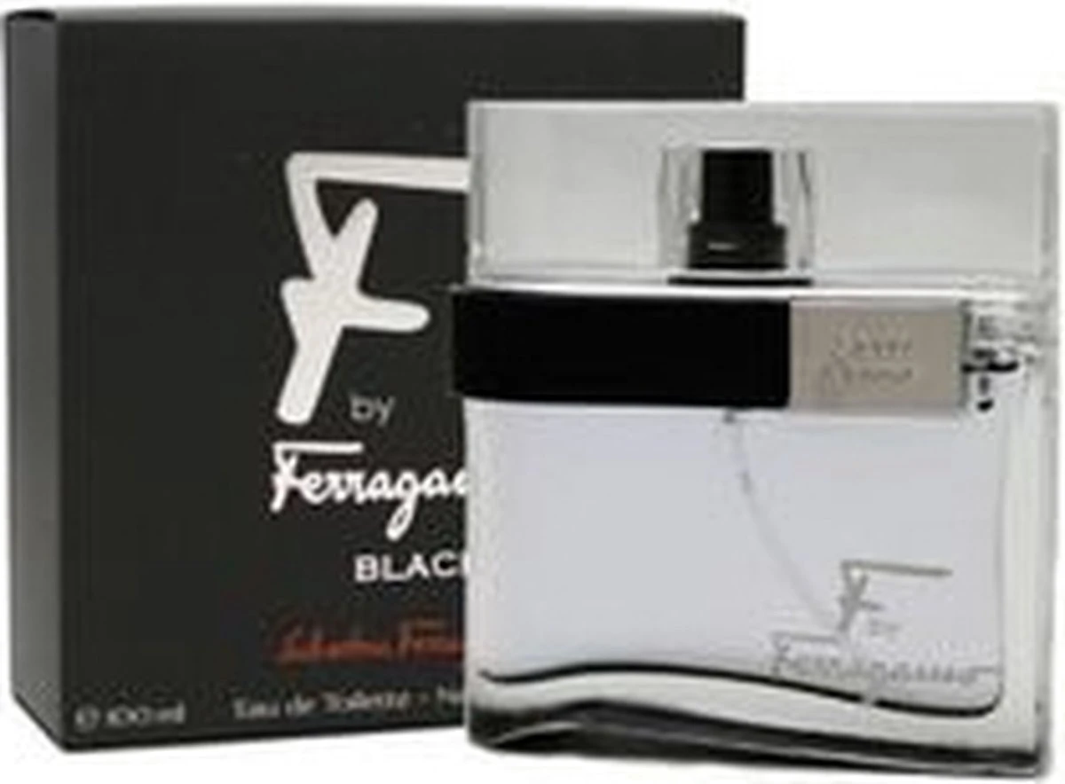 Salvatore Ferragamo F Black Pour Homme - Eau De Toilette Spray - 100 Ml 5 Salvatore Ferragamo F Black Pour Homme - Eau De Toilette Spray - 100 Ml - Afbeelding 5
