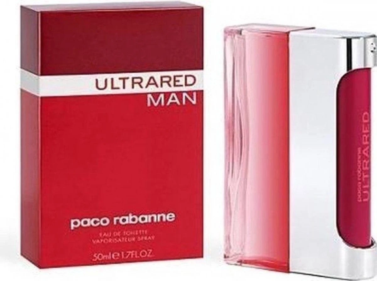 Paco Rabanne Ultrared Man 100 Ml - Eau De Toilette - Herenparfum 1 Paco Rabanne Ultrared Man 100 Ml - Eau De Toilette - Herenparfum