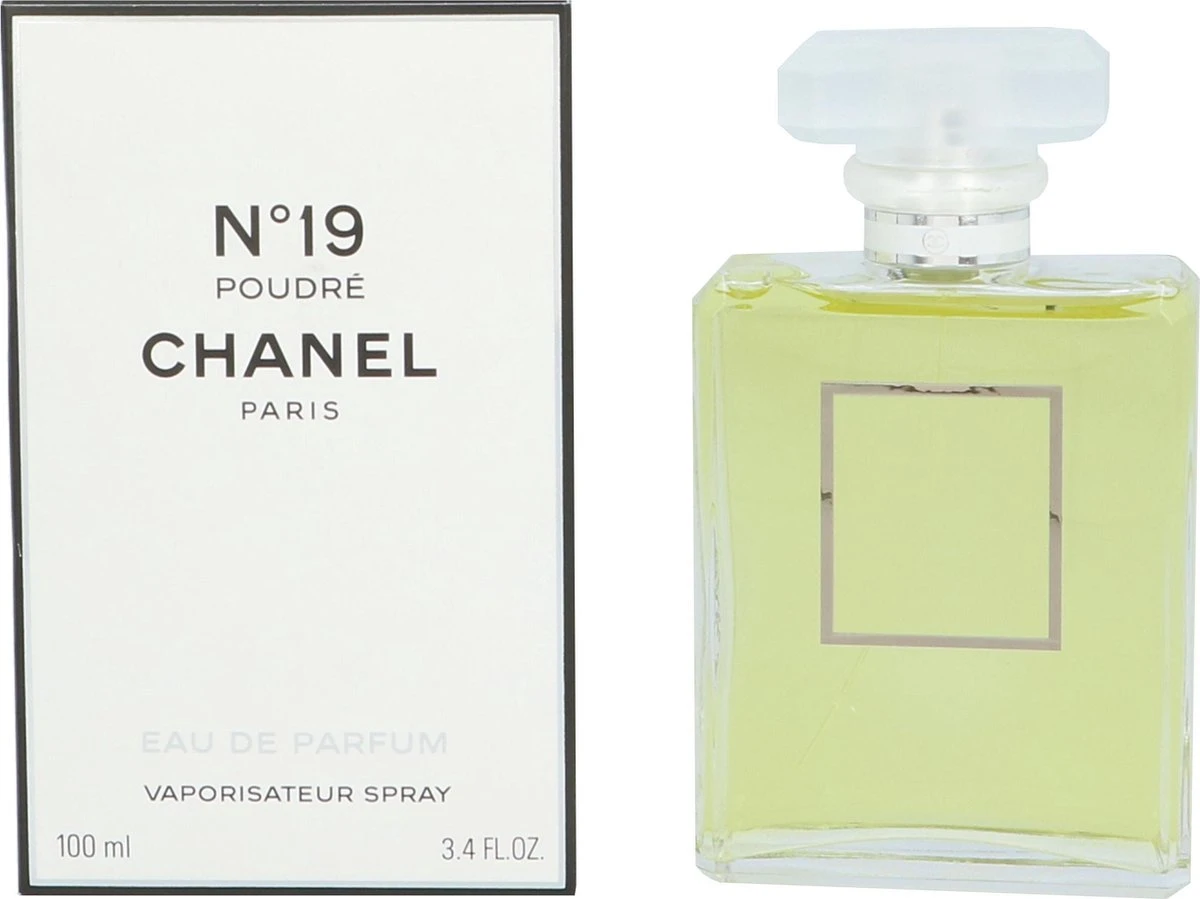 Chanel N°19 Poudré 100 Ml - Eau De Parfum - Damesparfum 6 Chanel N°19 Poudré 100 Ml - Eau De Parfum - Damesparfum - Afbeelding 6