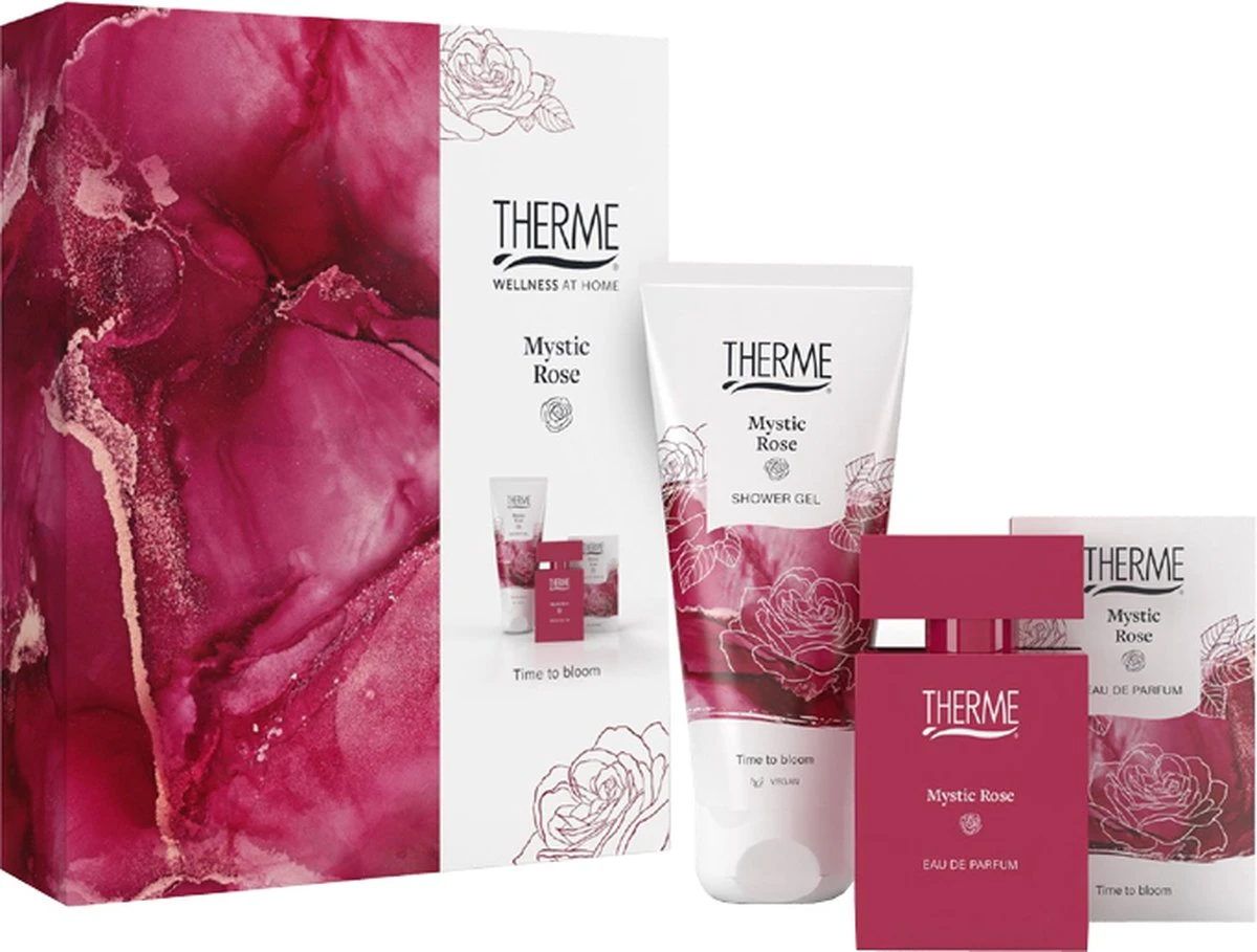 Therme Mystic Rose Eau De Parfum 30 Ml + Shower Gel Geschenkset 1 Therme Mystic Rose Eau De Parfum 30 Ml + Shower Gel Geschenkset