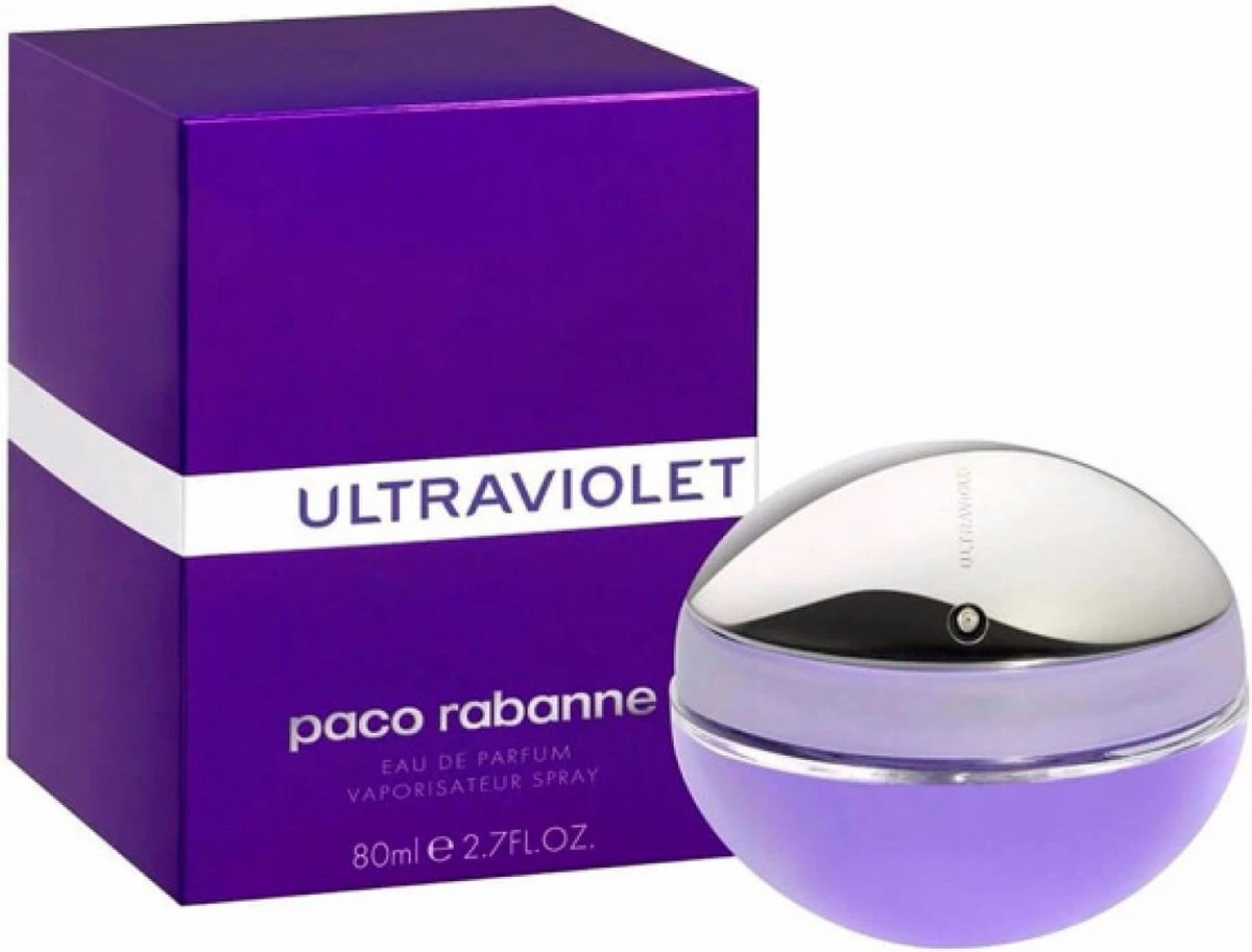 Paco Rabanne Ultraviolet 80 Ml - Eau De Parfum - Damesparfum 2 Paco Rabanne Ultraviolet 80 Ml - Eau De Parfum - Damesparfum - Afbeelding 2