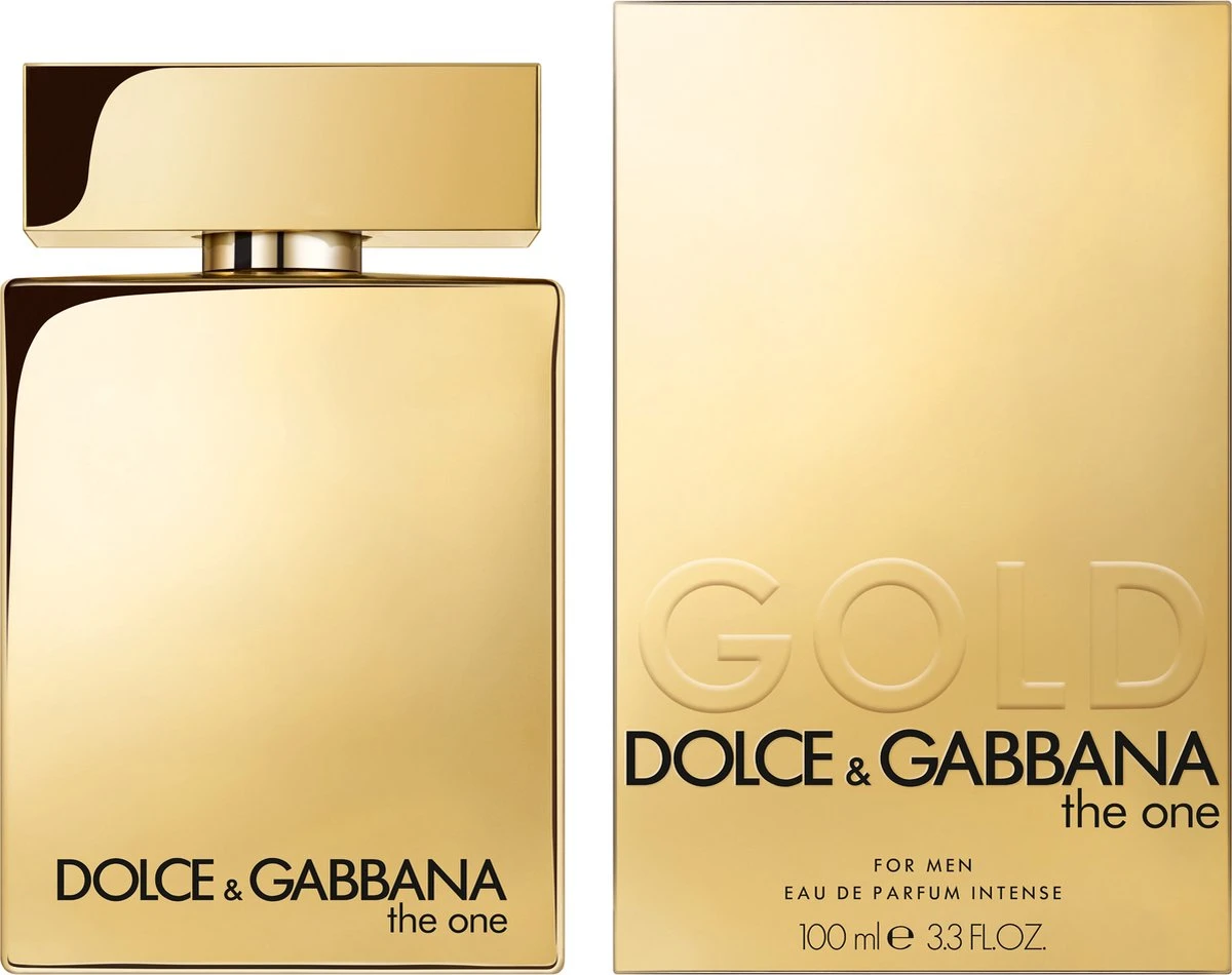 DOLCE & GABBANA - The One For Men Gold Eau De Parfum Intene - 100 Ml - Eau De Parfum 2 DOLCE & GABBANA - The One For Men Gold Eau De Parfum Intene - 100 Ml - Eau De Parfum - Afbeelding 2