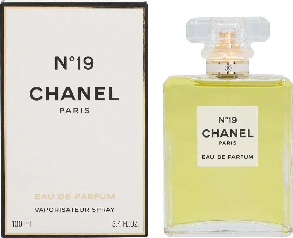 Chanel N°19 100 Ml - Eau De Parfum - Damesparfum 8 Chanel N°19 100 Ml - Eau De Parfum - Damesparfum - Afbeelding 8