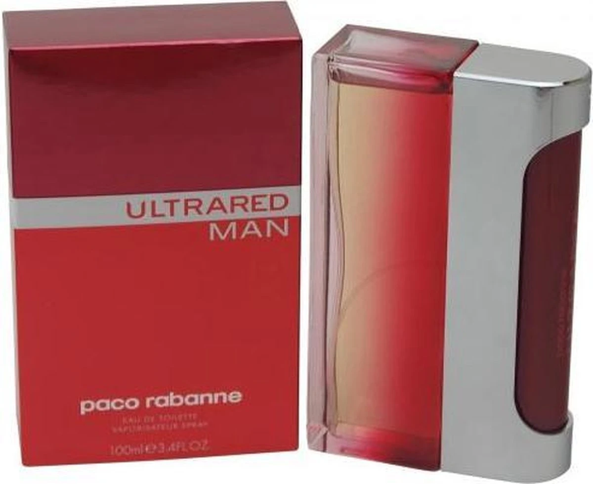 Paco Rabanne Ultrared Man 100 Ml - Eau De Toilette - Herenparfum 9 Paco Rabanne Ultrared Man 100 Ml - Eau De Toilette - Herenparfum - Afbeelding 9