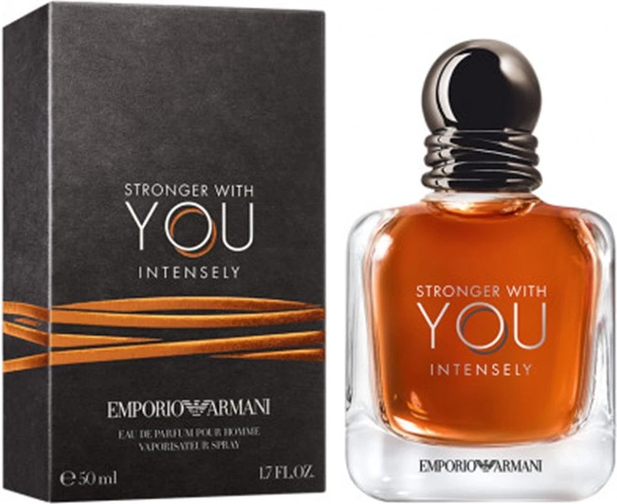 Giorgio Armani Stronger With You Intensely 100 Ml - Eau De Parfum - Herenparfum - Top Geuren Voor Heren - Perfecte Cadeau Voor Heren - Een Gedurfde, Amber Herengeur Van Emporio Armani - Cadeautip Verjaardag, Een Bedankje, Pasen, Vaderdag 1 Giorgio Armani Stronger With You Intensely 100 Ml - Eau De Parfum - Herenparfum - Top Geuren Voor Heren - Perfecte Cadeau Voor Heren - Een Gedurfde, Amber Herengeur Van Emporio Armani - Cadeautip Verjaardag, Een Bedankje, Pasen, Vaderdag