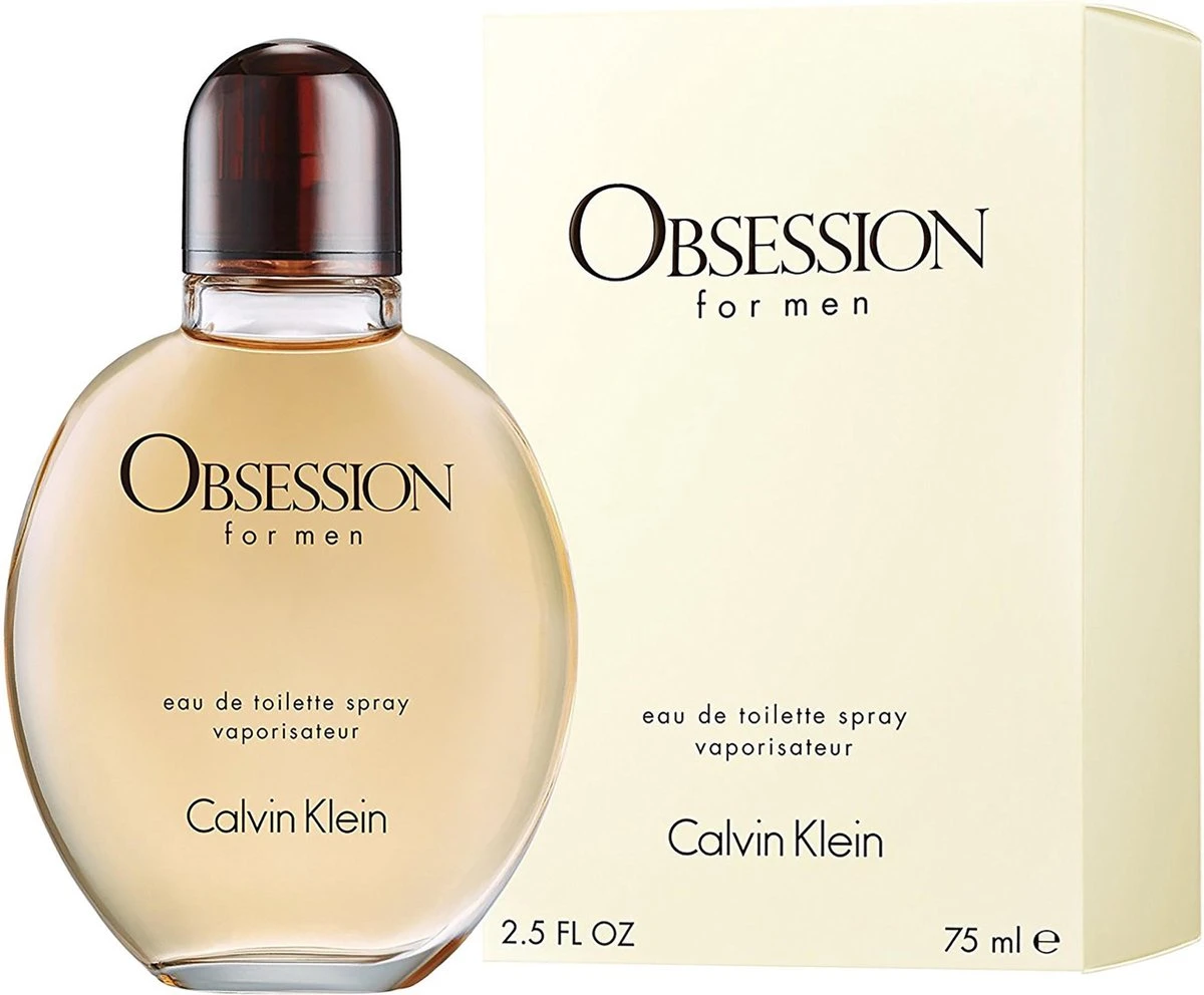 Calvin Klein Obsession For Men Eau De Toilette - 75 Ml 2 Calvin Klein Obsession For Men Eau De Toilette - 75 Ml - Afbeelding 2